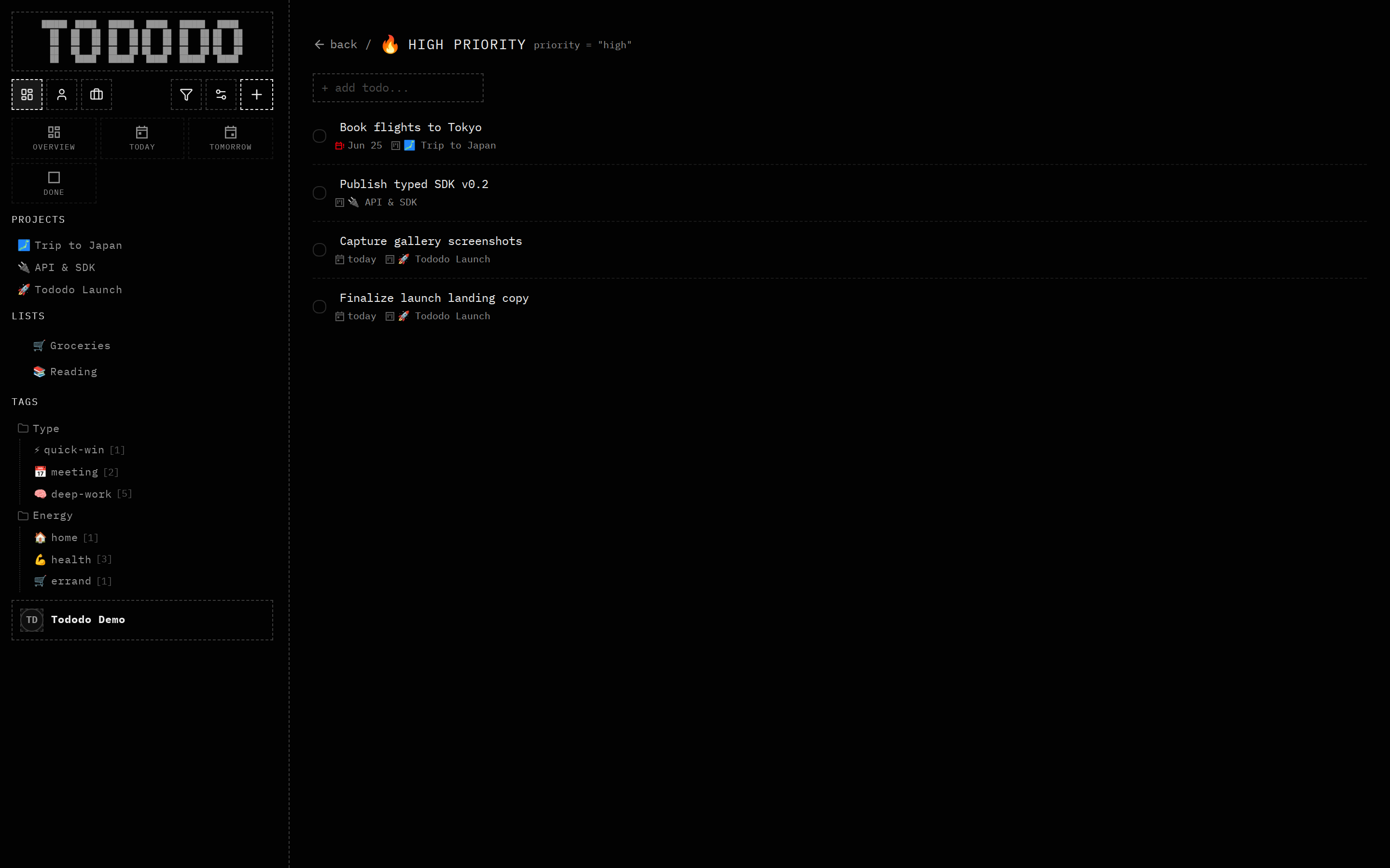 Smart views